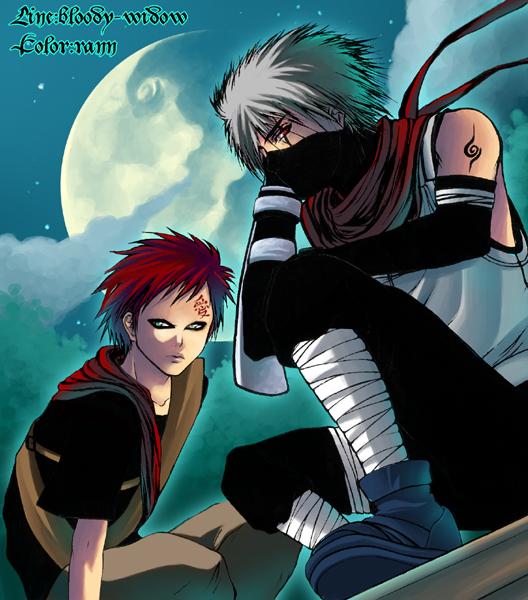 Gaara-sama and ANBU Kakashi